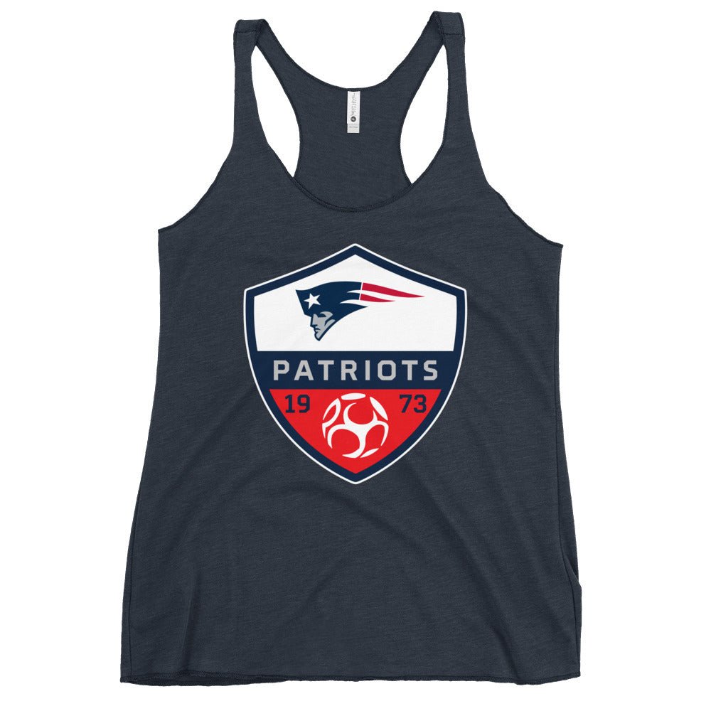 Performance | Thin Racerback Tank Top | Berkmar High School Soccer | Shield Logo