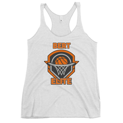 Performance | Thin Racerback Tank Top | Bert Elite AAU | Hoop Badge Logo