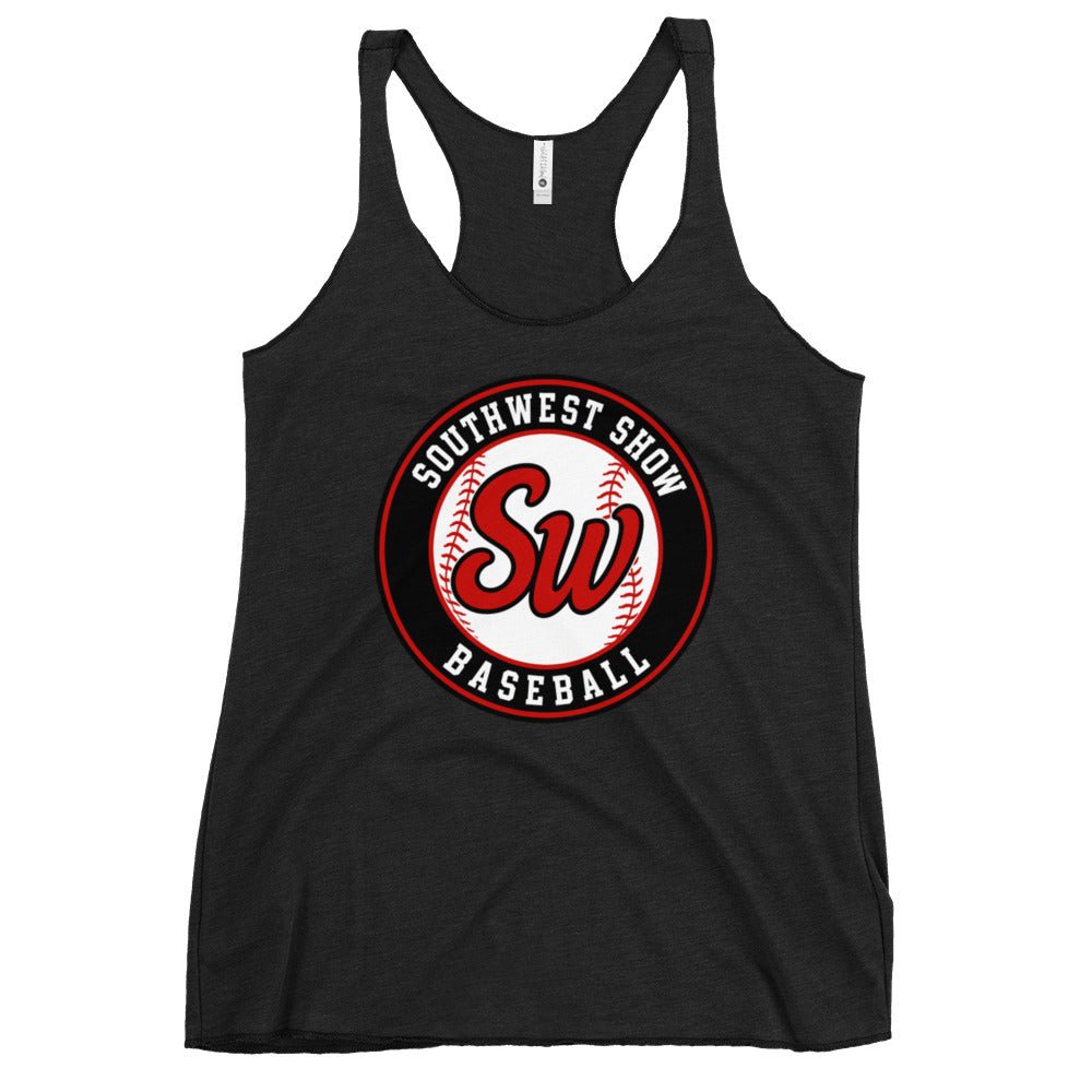 Performance | Thin Racerback Tank Top | Bloodline Customs | Badge Logo