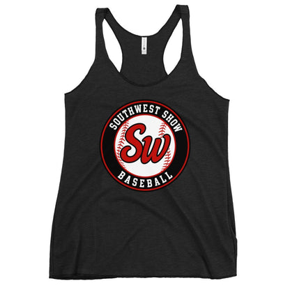Performance | Thin Racerback Tank Top | Bloodline Customs | Badge Logo