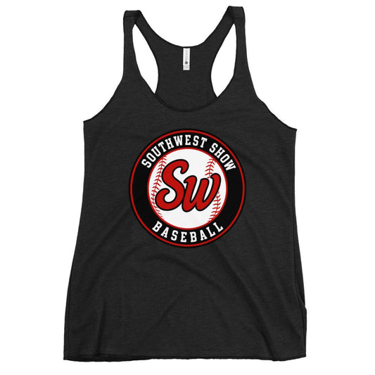 Performance | Thin Racerback Tank Top | Bloodline Customs | Badge Logo