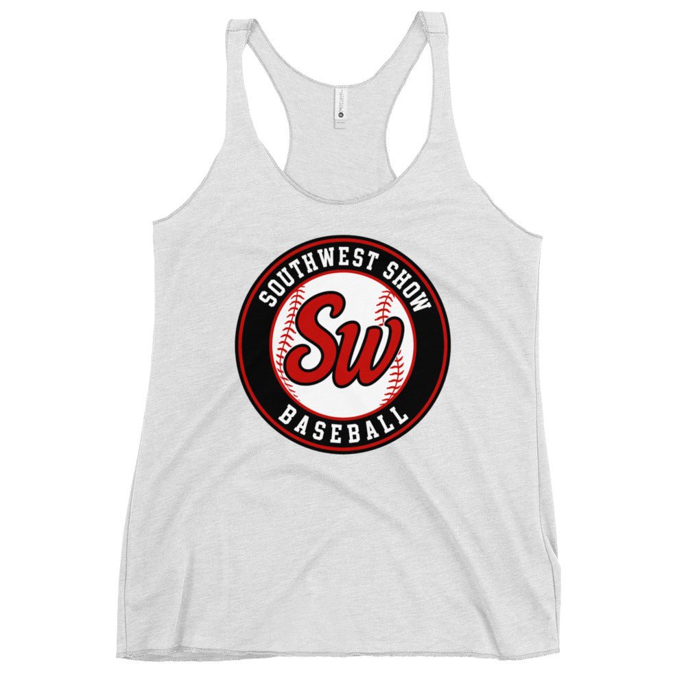 Performance | Thin Racerback Tank Top | Bloodline Customs | Badge Logo