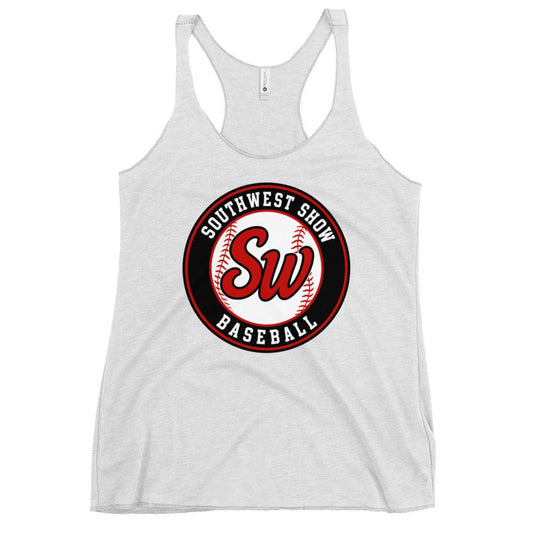 Performance | Thin Racerback Tank Top | Bloodline Customs | Badge Logo