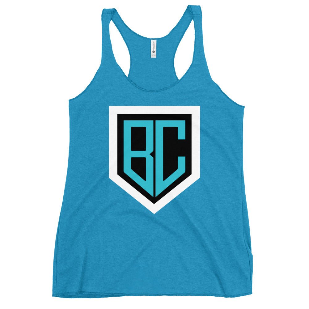 Performance | Thin Racerback Tank Top | Blue Collar Softball 2034 | Crest Logo