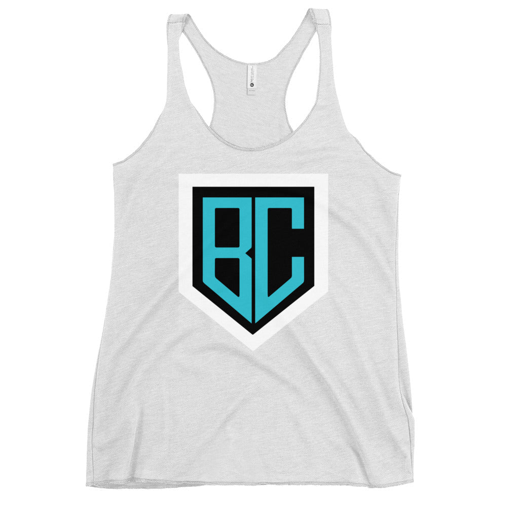 Performance | Thin Racerback Tank Top | Blue Collar Softball 2034 | Crest Logo