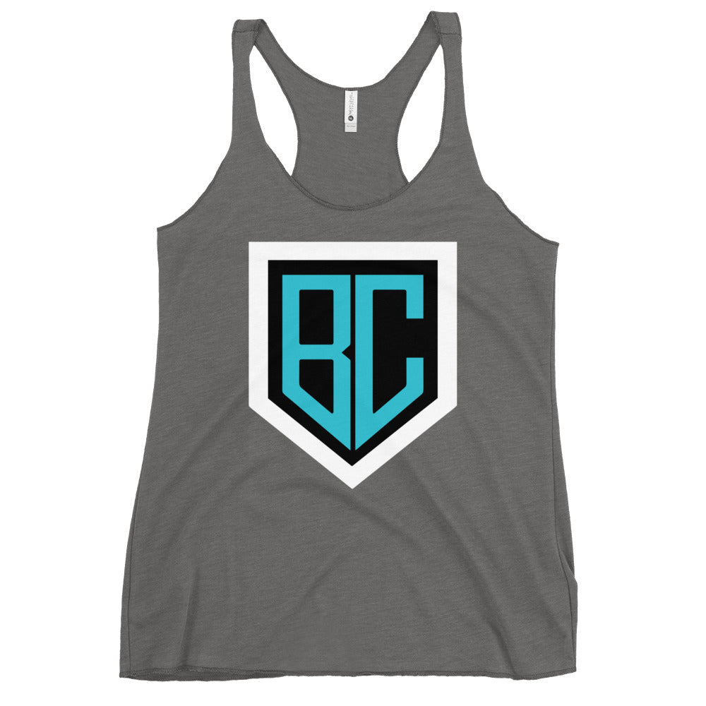 Performance | Thin Racerback Tank Top | Blue Collar Softball 2034 | Crest Logo