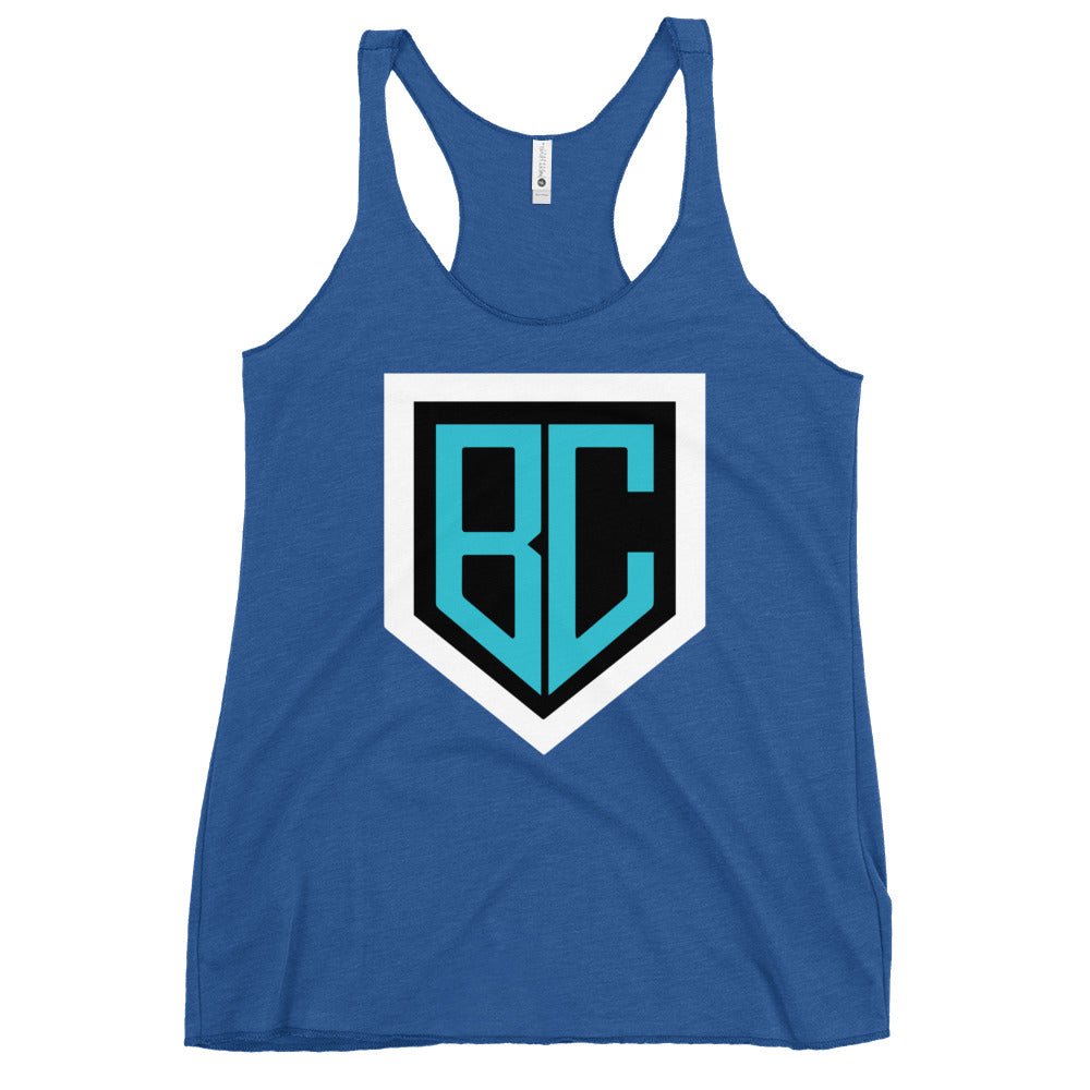 Performance | Thin Racerback Tank Top | Blue Collar Softball 2034 | Crest Logo