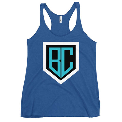 Performance | Thin Racerback Tank Top | Blue Collar Softball 2034 | Crest Logo