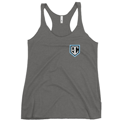Performance | Thin Racerback Tank Top | Blue Collar Softball 2034 | Emblem Logo