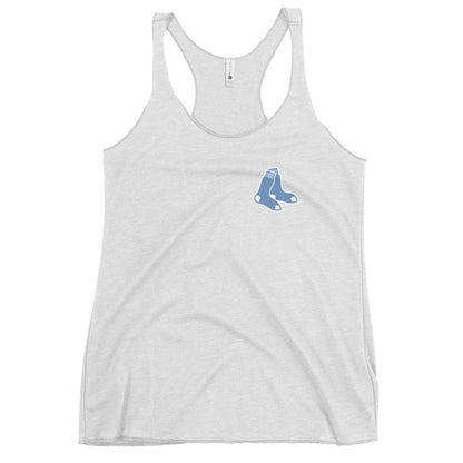 Performance | Thin Racerback Tank Top | Blue Sox | Icon Logo