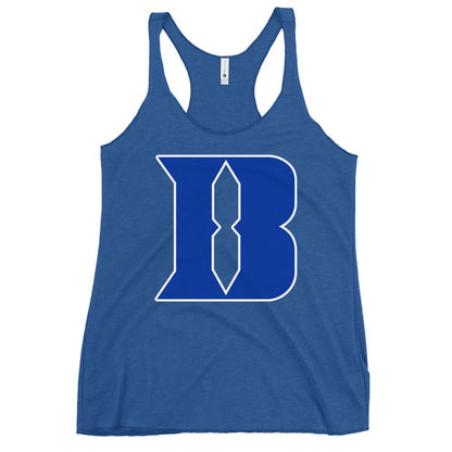 Performance | Thin Racerback Tank Top | Blueblacks Football Club | B-Mark Logo