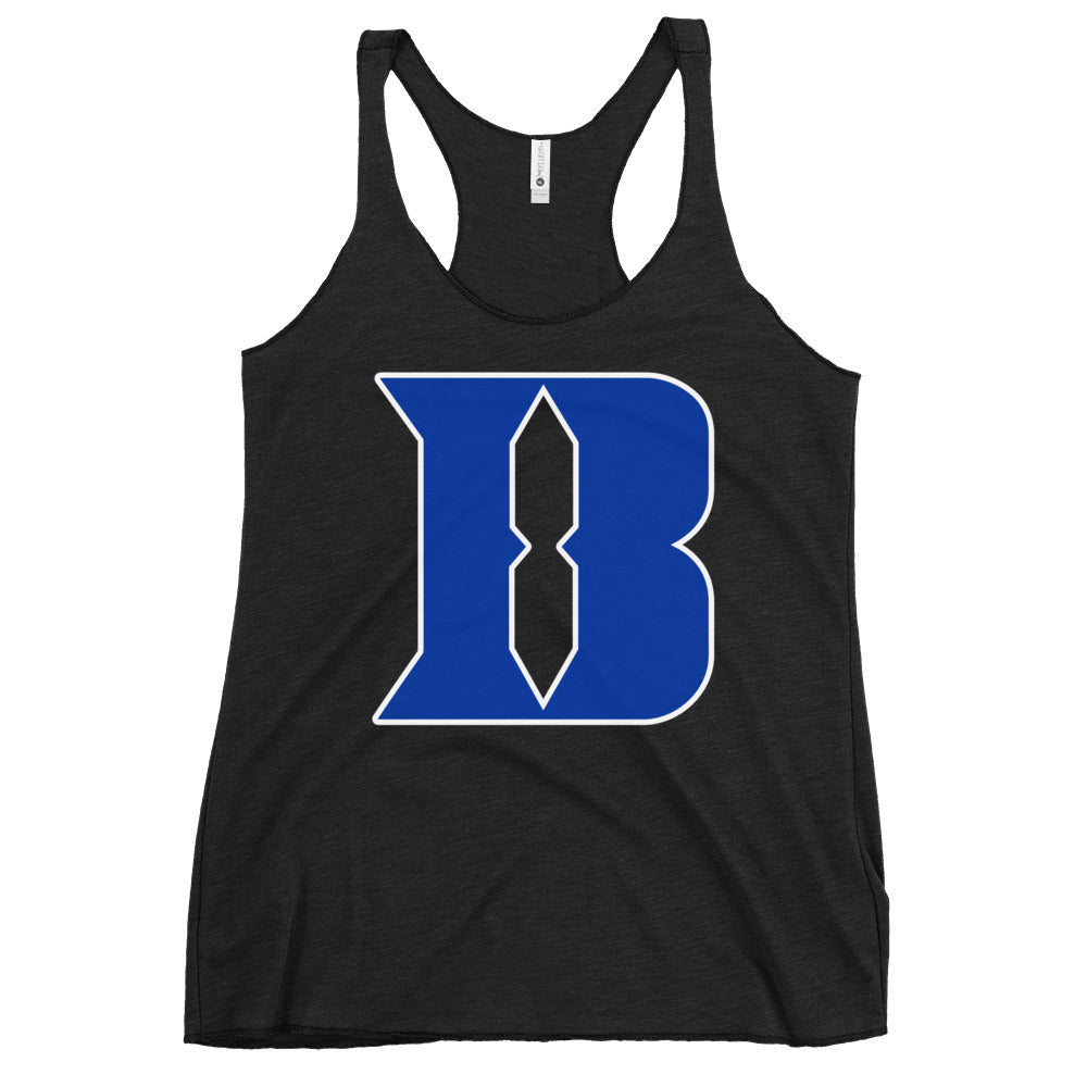 Performance | Thin Racerback Tank Top | Blueblacks Football Club | B-Mark Logo