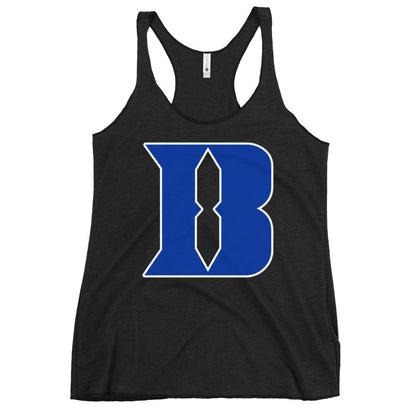 Performance | Thin Racerback Tank Top | Blueblacks Football Club | B-Mark Logo