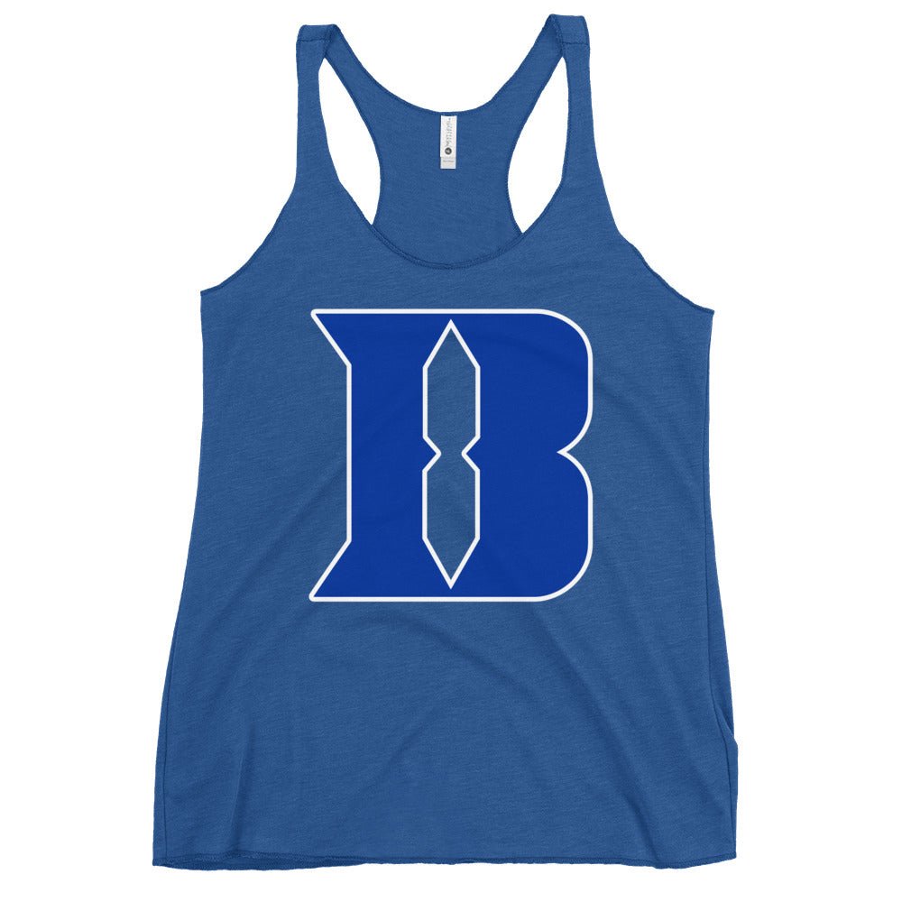 Performance | Thin Racerback Tank Top | Blueblacks Football Club | B-Mark Logo