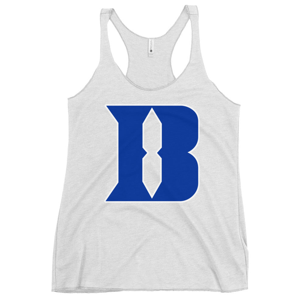 Performance | Thin Racerback Tank Top | Blueblacks Football Club | B-Mark Logo