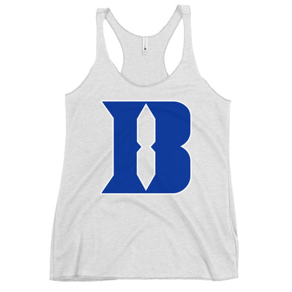 Performance | Thin Racerback Tank Top | Blueblacks Football Club | B-Mark Logo