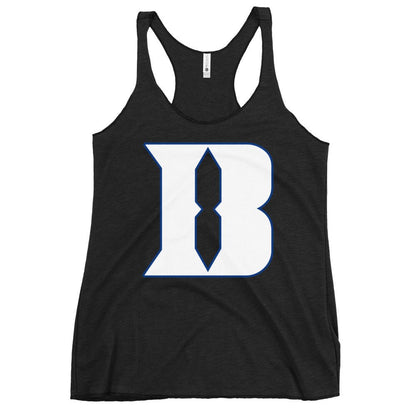Performance | Thin Racerback Tank Top | Blueblacks Football Club | Crest Logo