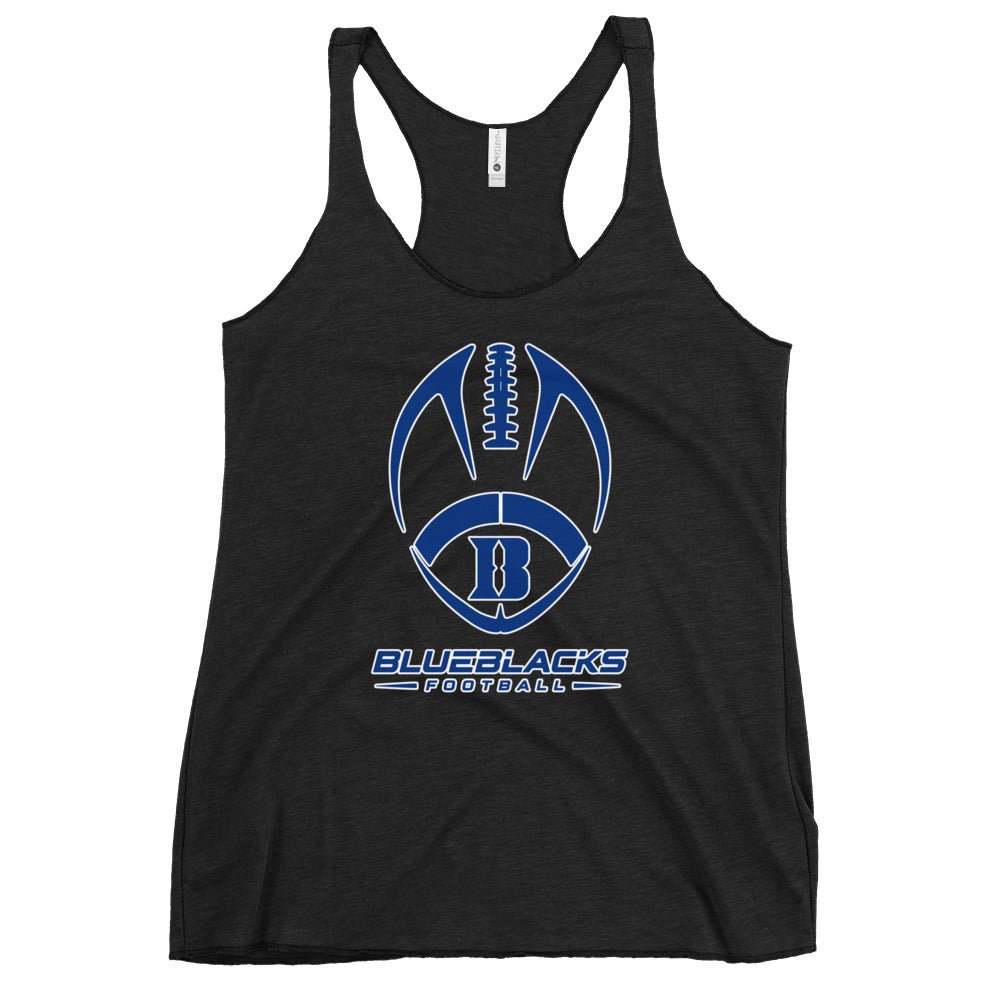 Performance | Thin Racerback Tank Top | Blueblacks Football Club | Emblem Logo