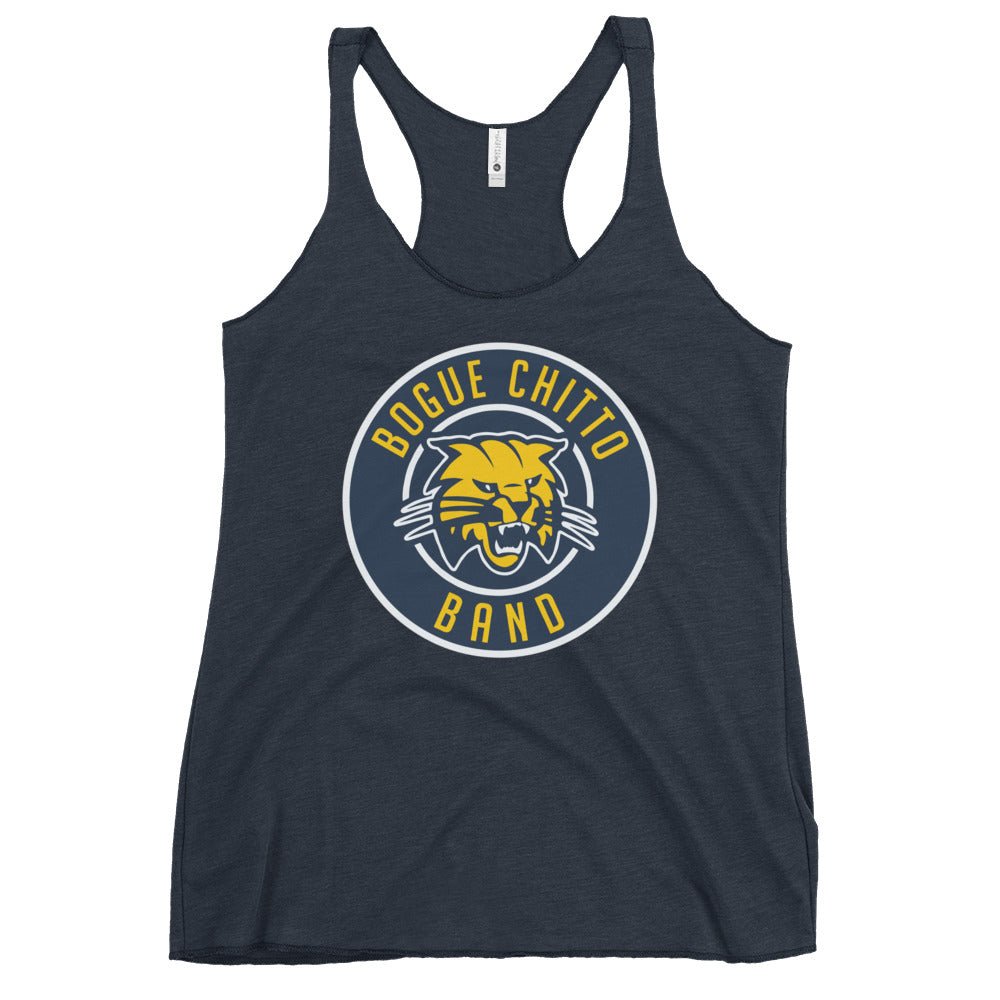Performance | Thin Racerback Tank Top | Bogue Chitto Band | Badge Logo