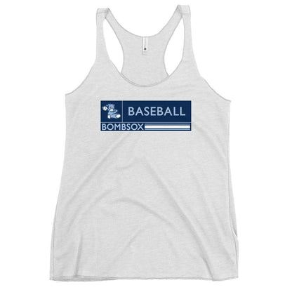 Performance | Thin Racerback Tank Top | BombSox Baseball | Mark Logo
