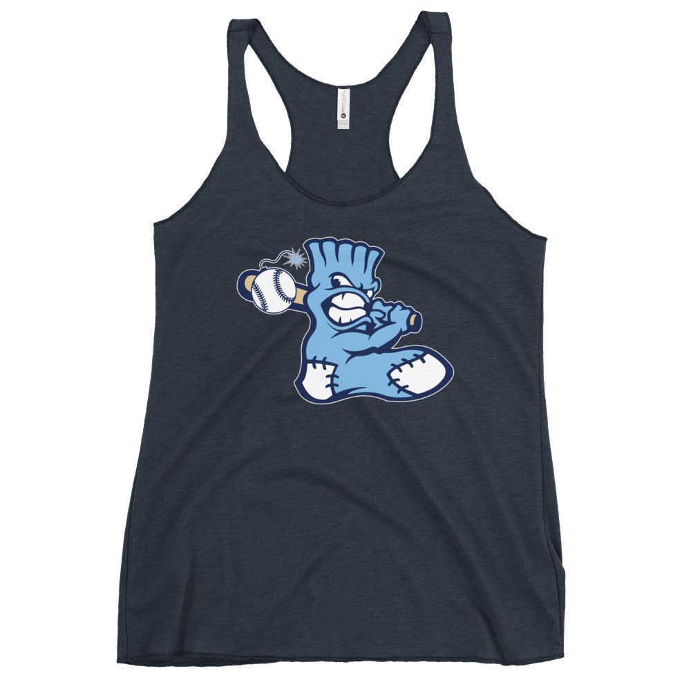 Performance | Thin Racerback Tank Top | BombSox Baseball | Mascot Logo
