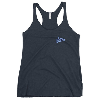 Performance | Thin Racerback Tank Top | BombSox Baseball | Script Logo