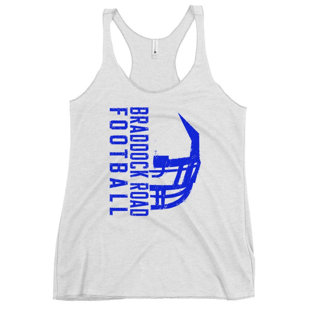 Performance | Thin Racerback Tank Top | Braddock Road Football | Sideline Vertical Logo