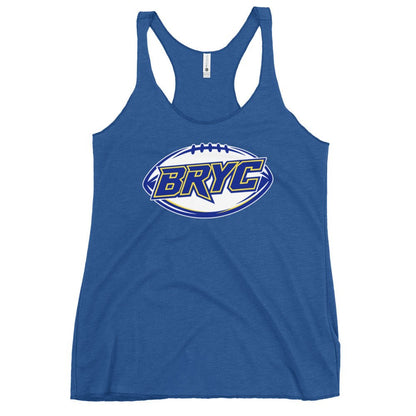 Performance | Thin Racerback Tank Top | Braddock Road Football | Veloctiy Crest Logo