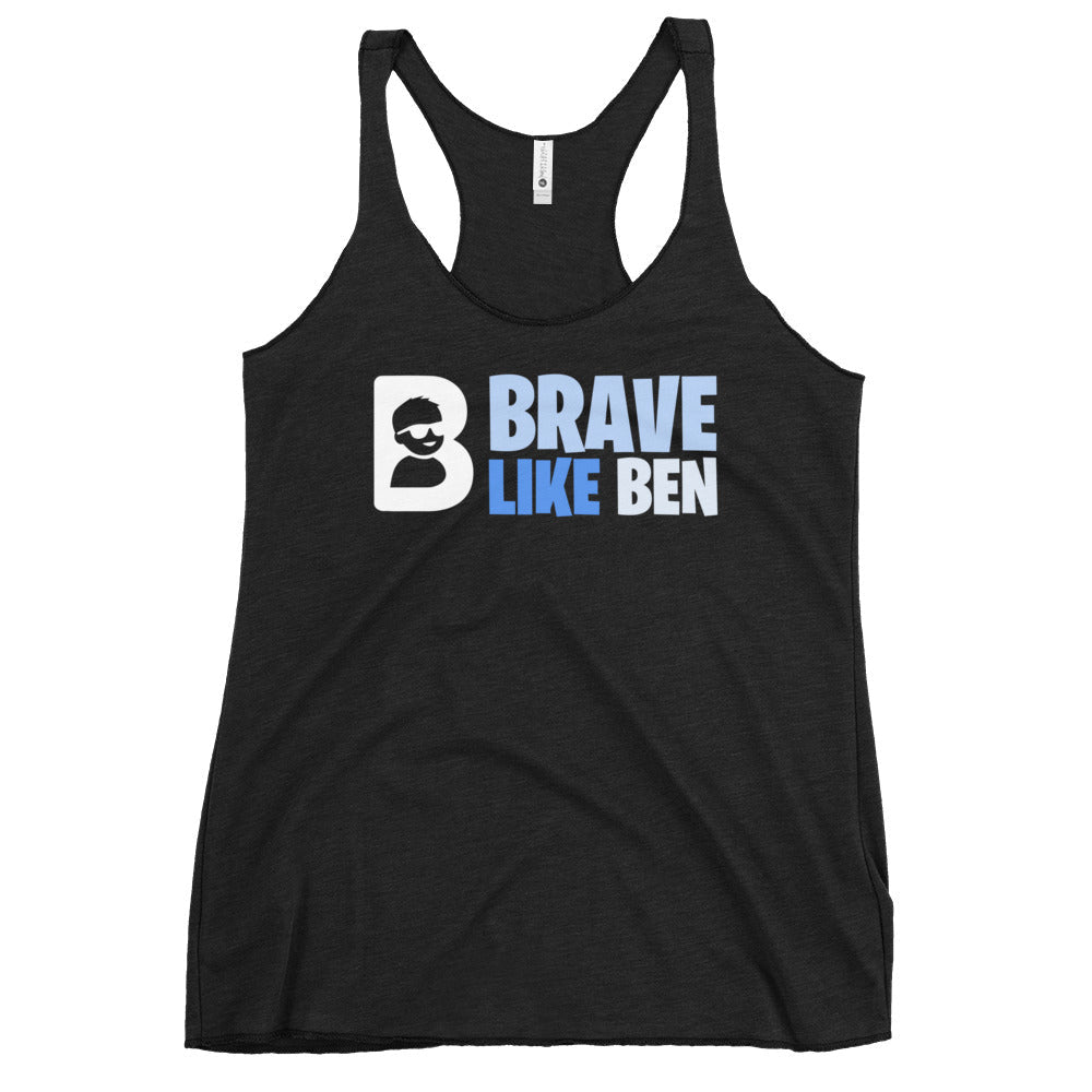Performance | Thin Racerback Tank Top | Brave Like Ben | Valor Logo