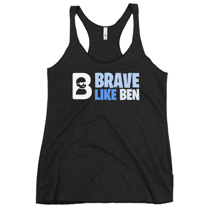Performance | Thin Racerback Tank Top | Brave Like Ben | Valor Logo