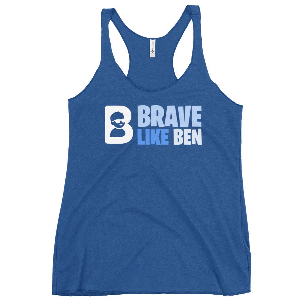 Performance | Thin Racerback Tank Top | Brave Like Ben | Valor Logo