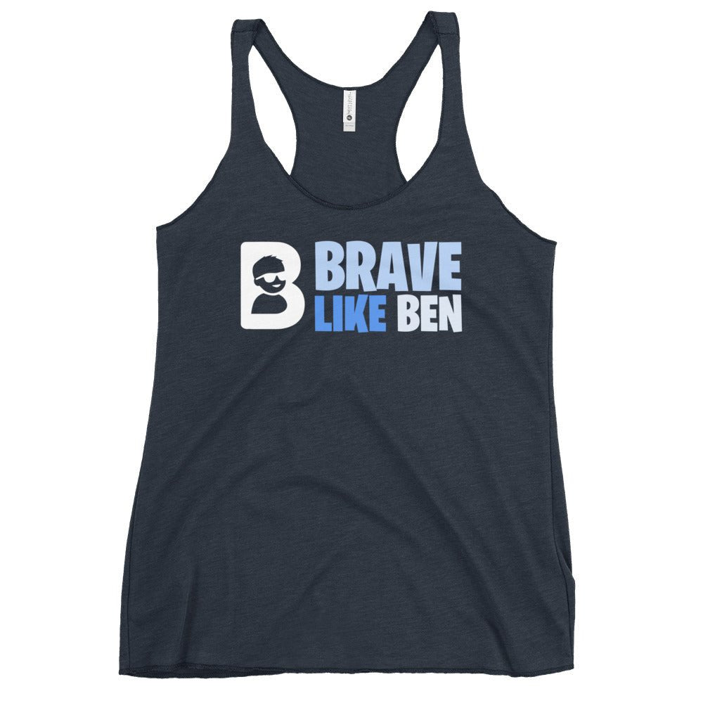 Performance | Thin Racerback Tank Top | Brave Like Ben | Valor Logo