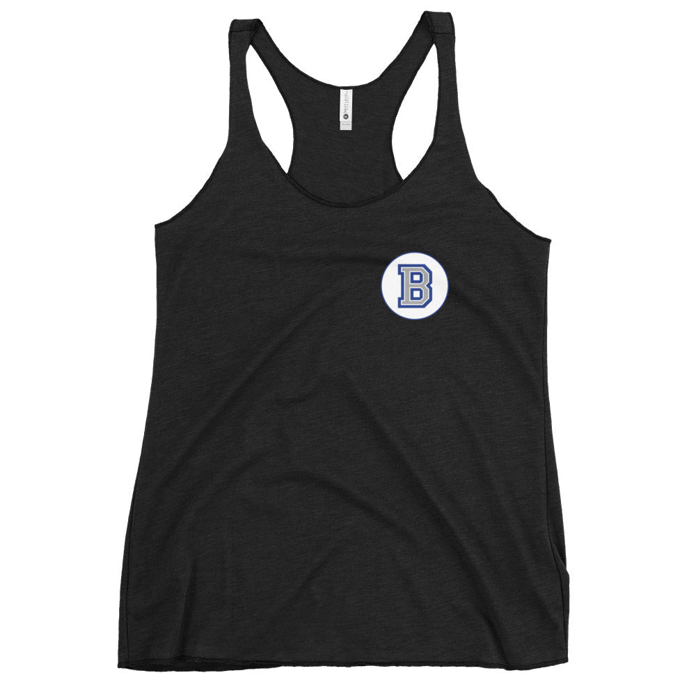 Performance | Thin Racerback Tank Top | Bronxville | Badge Logo