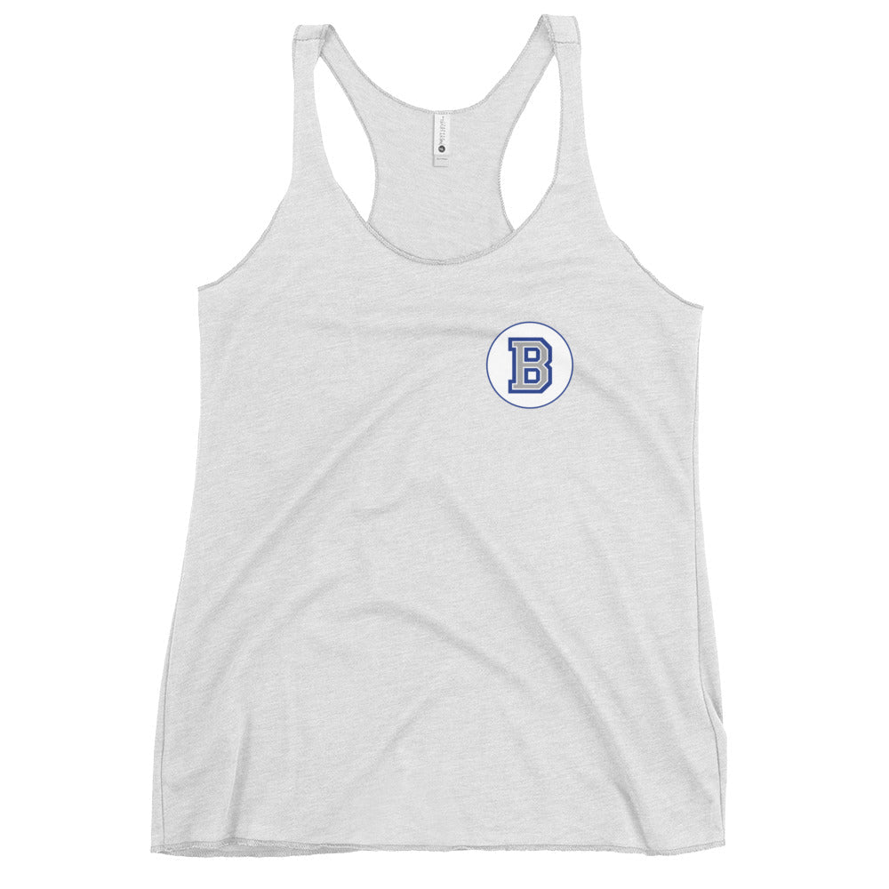 Performance | Thin Racerback Tank Top | Bronxville | Badge Logo