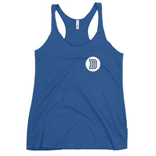 Performance | Thin Racerback Tank Top | Bronxville | Badge Logo