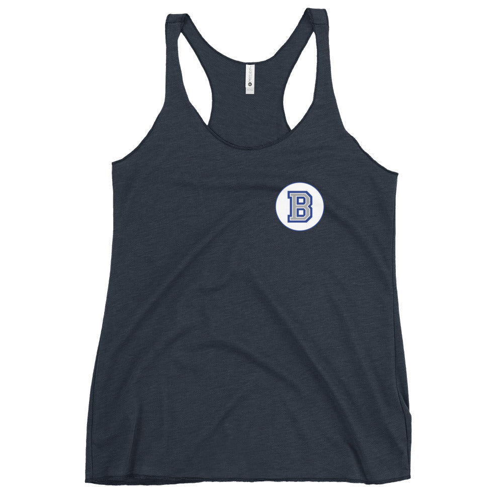 Performance | Thin Racerback Tank Top | Bronxville | Badge Logo