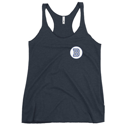 Performance | Thin Racerback Tank Top | Bronxville | Badge Logo