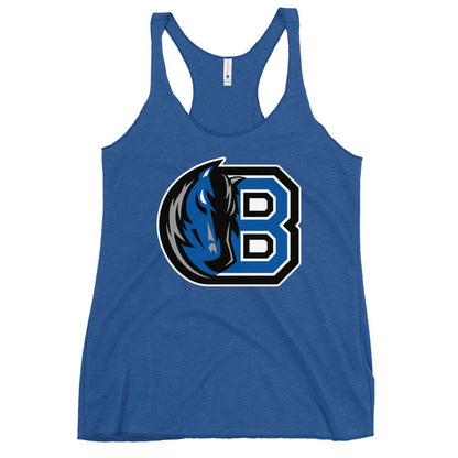 Performance | Thin Racerback Tank Top | Bronxville | Crest Logo