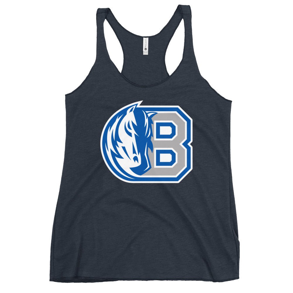 Performance | Thin Racerback Tank Top | Bronxville | Emblem Logo