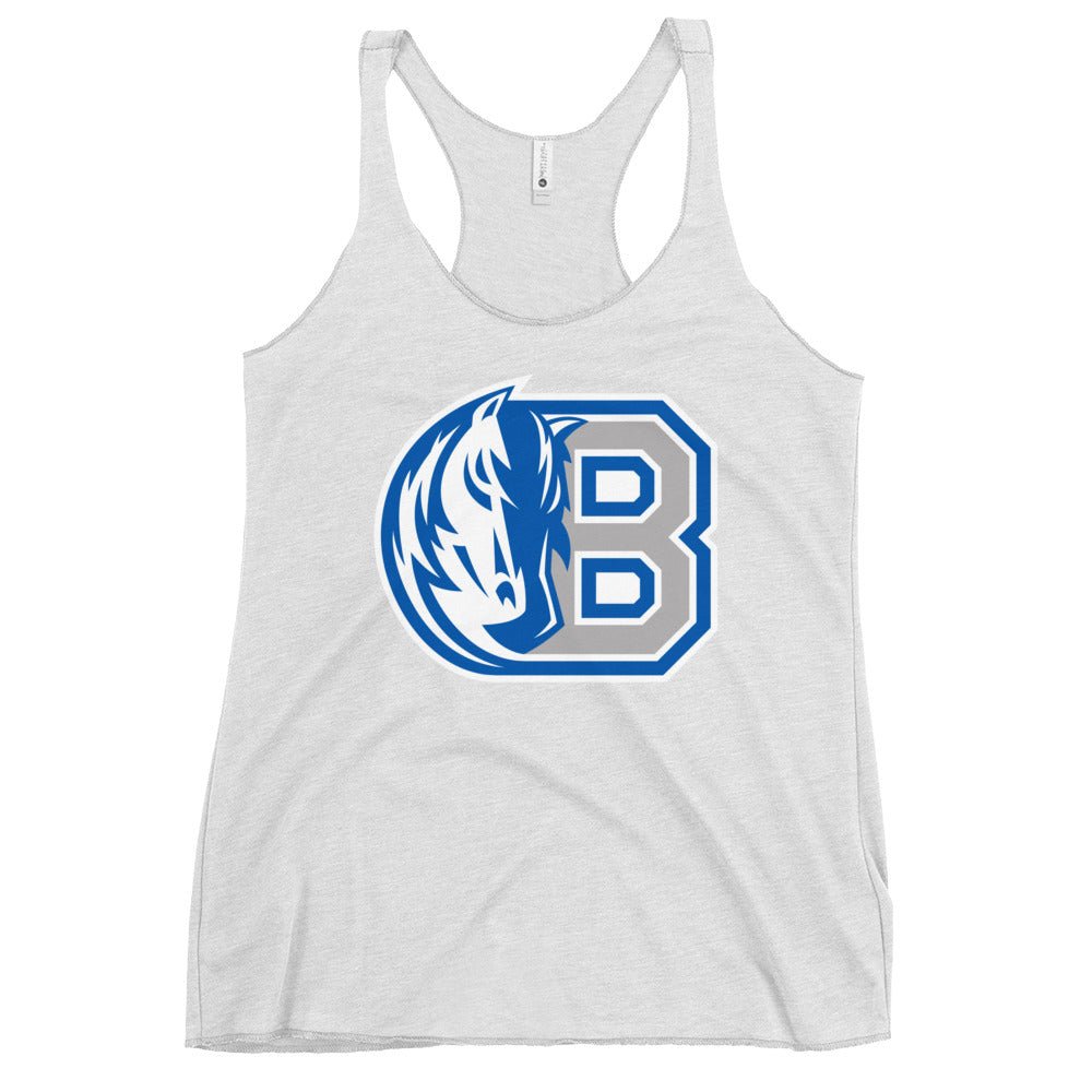 Performance | Thin Racerback Tank Top | Bronxville | Emblem Logo