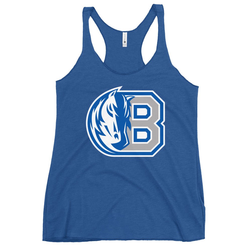 Performance | Thin Racerback Tank Top | Bronxville | Emblem Logo