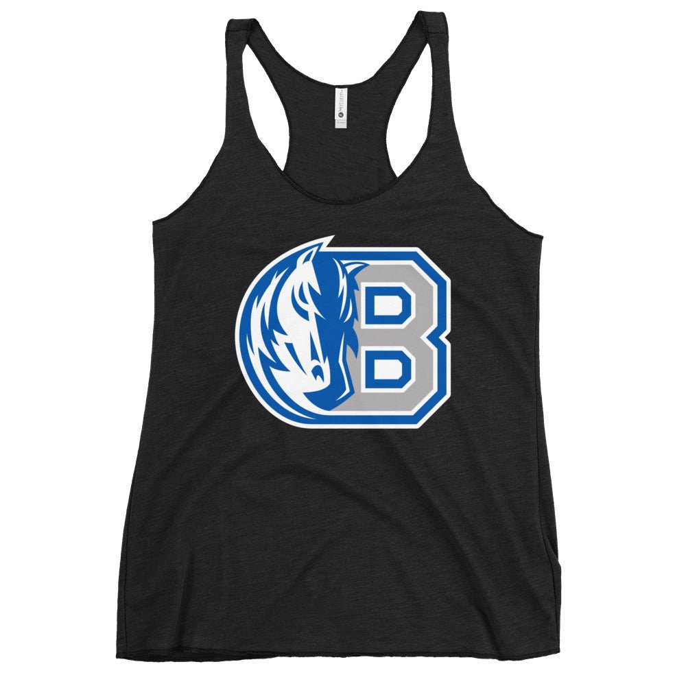 Performance | Thin Racerback Tank Top | Bronxville | Emblem Logo