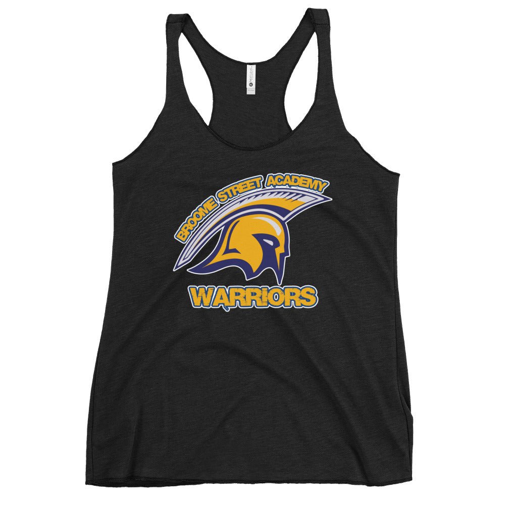 Performance | Thin Racerback Tank Top | Broome Street Academy | Helmet Logo