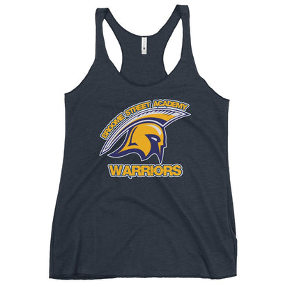 Performance | Thin Racerback Tank Top | Broome Street Academy | Helmet Logo