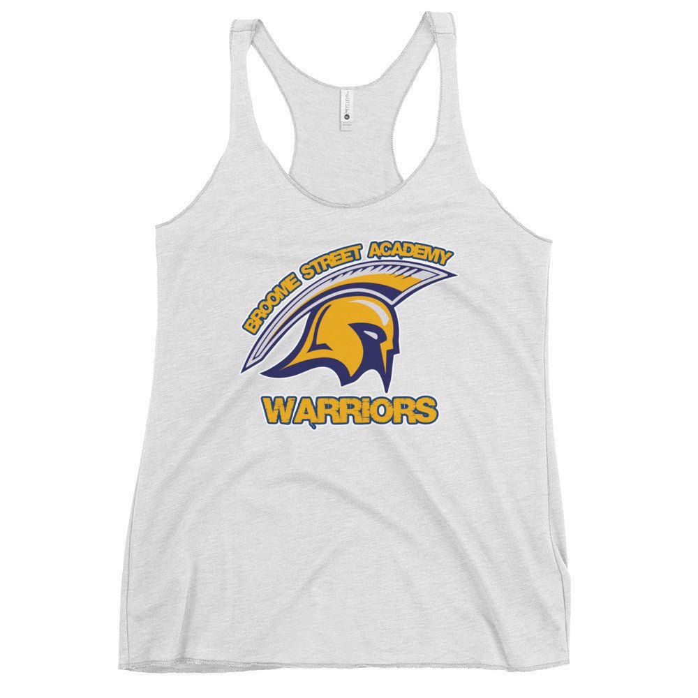 Performance | Thin Racerback Tank Top | Broome Street Academy | Helmet Logo
