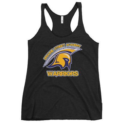 Performance | Thin Racerback Tank Top | Broome Street Academy | Helmet Logo
