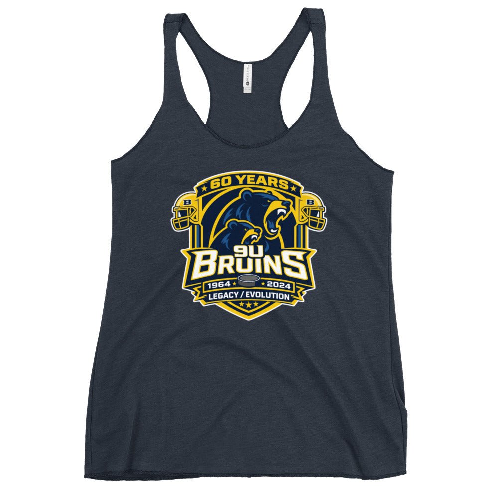 Performance | Thin Racerback Tank Top | Bruins The Evolution | Legacy Crest Logo
