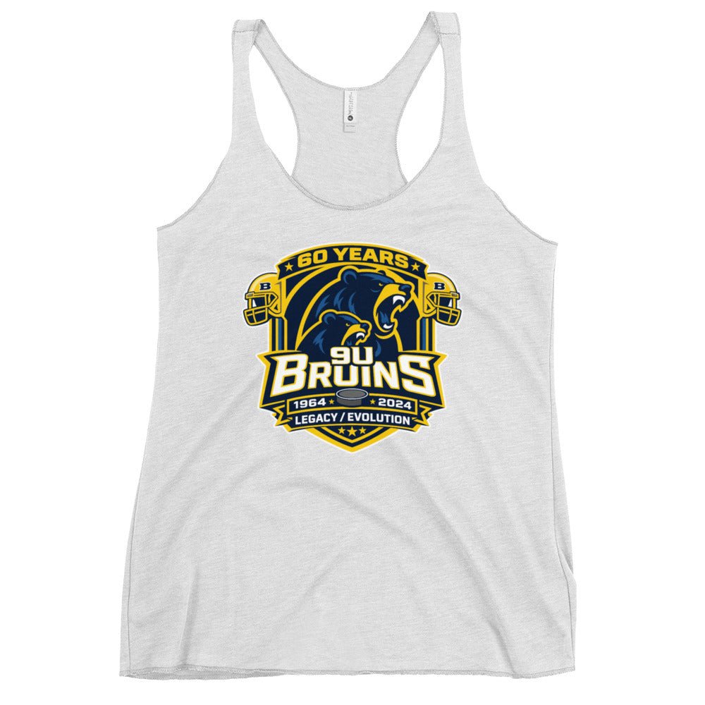 Performance | Thin Racerback Tank Top | Bruins The Evolution | Legacy Crest Logo