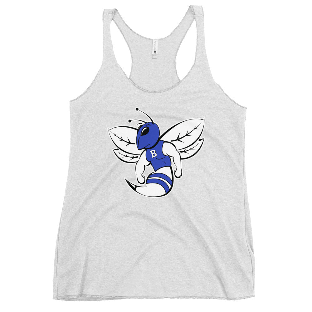 Performance | Thin Racerback Tank Top | Bryant High School Track Booster | Hornet Logo