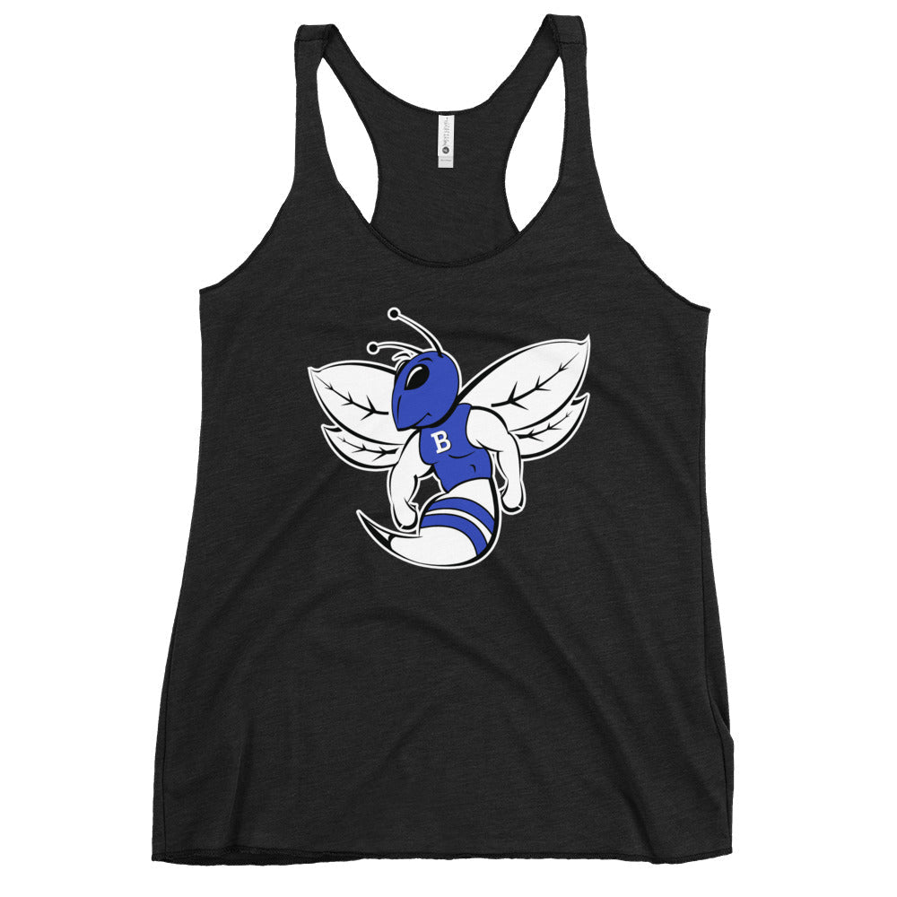 Performance | Thin Racerback Tank Top | Bryant High School Track Booster | Hornet Logo
